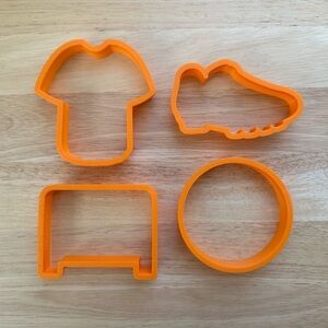 Soccer Cookie Cutter Set of 4